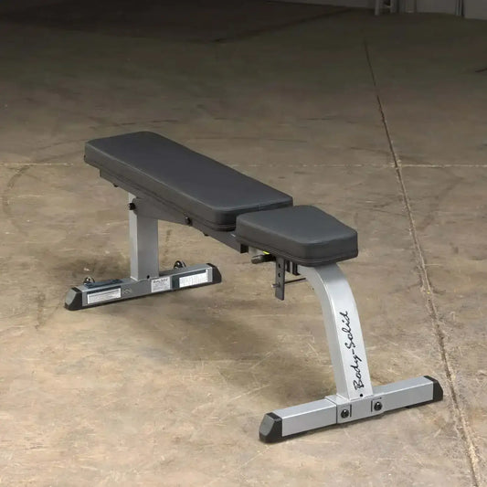 Body-Solid Hantelbank für Homegym & Studio – robuste Fitness-Kraftgeräte mit verstellbarer Rückenlehne
