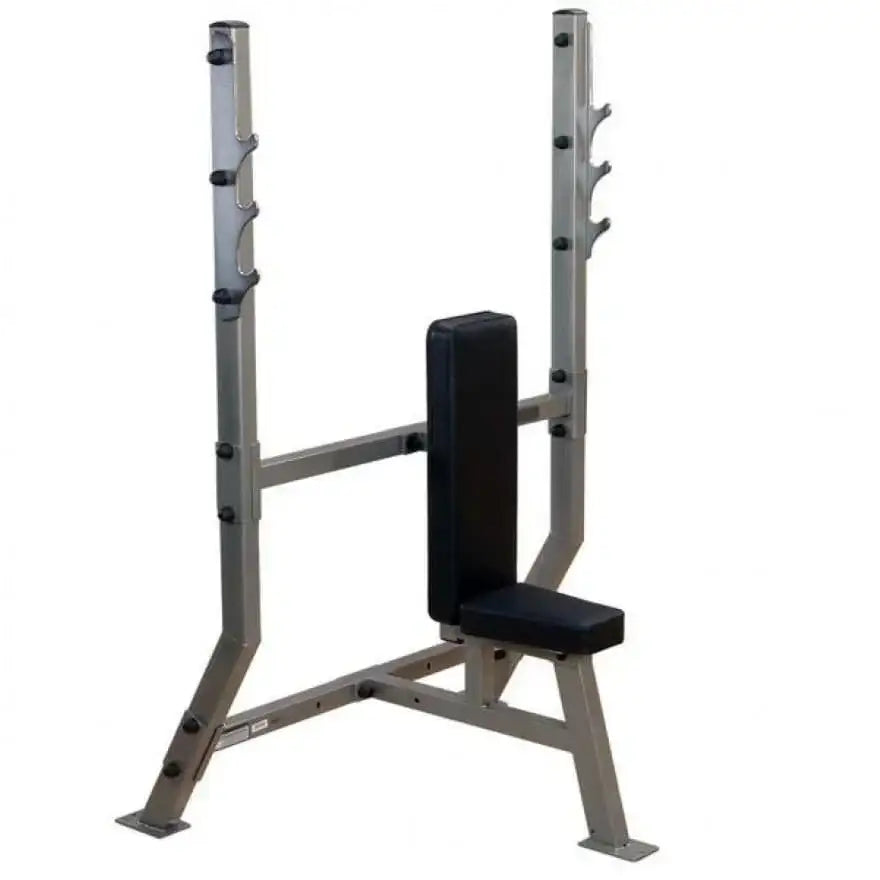Kraftstation mit Hantelbank für Homegym und Studio – robustes Fitness-Kraftgerät für Squat & Bench Press