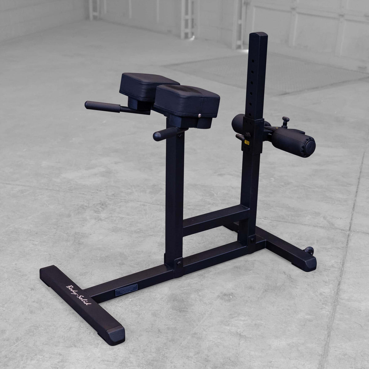 Body-Solid Rückenstrecker Profi GRCH-322B Black Edition – Seitenansicht