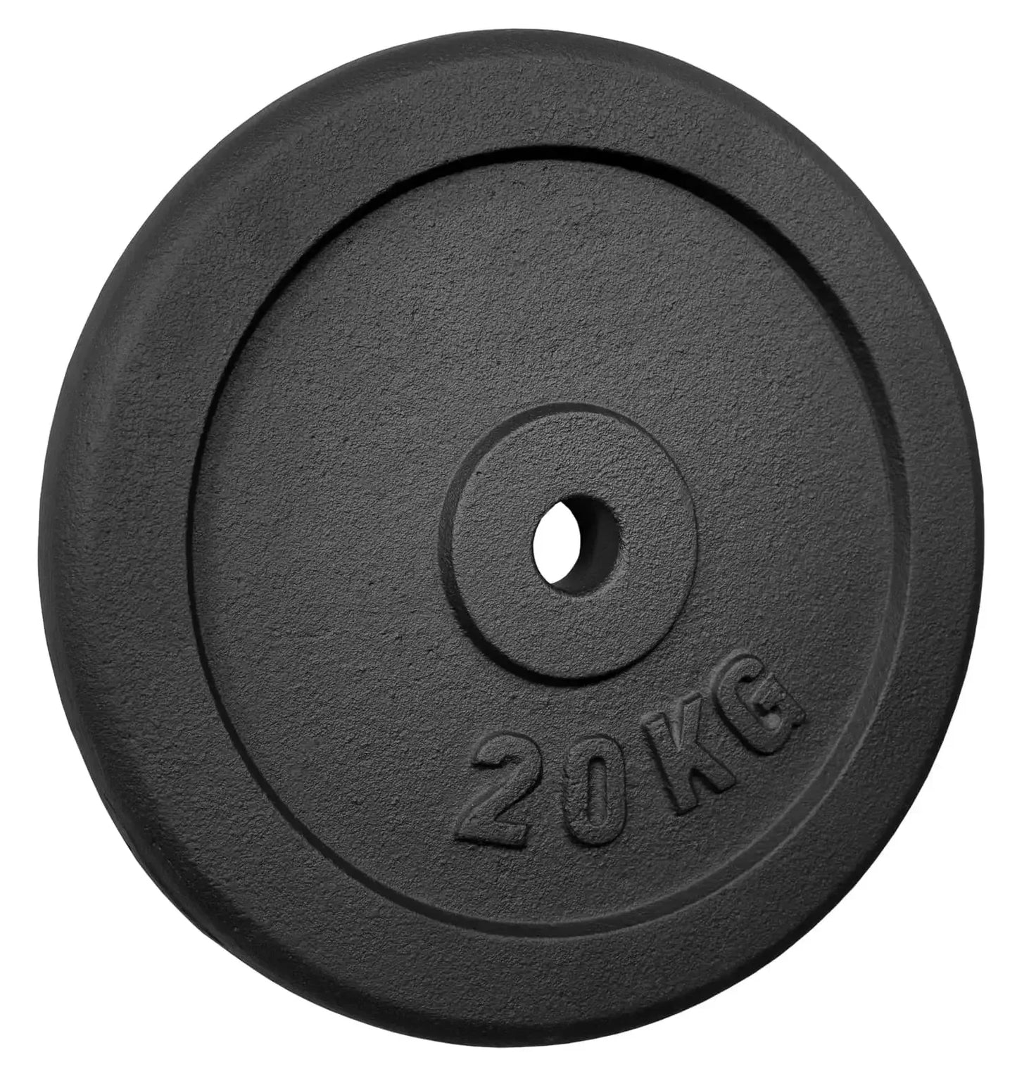 20 kg Hantelscheibe für Krafttraining, ideal für Homegym & Studio, robustes Fitness-Equipment