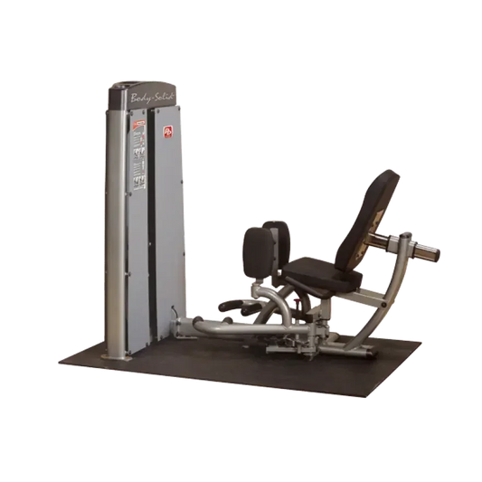 Body-Solid Kraftstation für Homegym mit verstellbarer Bank und Gewichtsturm