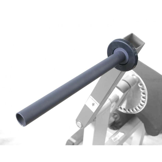 Hantelscheiben-Adapter RAS-30 auf der Scheibenaufnahme eines Body-Solid-Geräts
