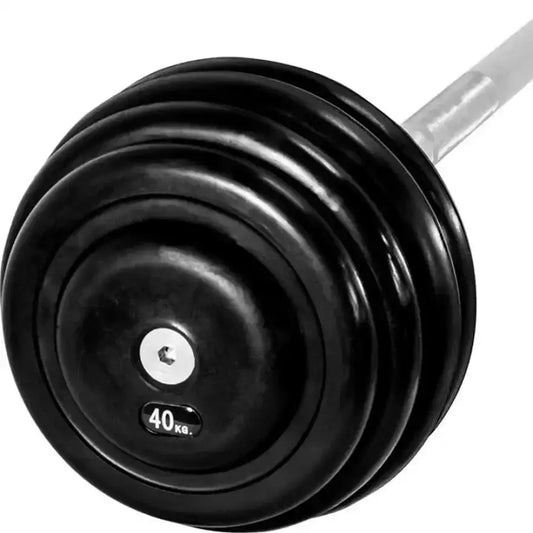40 kg Hantelscheibe für Krafttraining, ideal für Homegym & Studio