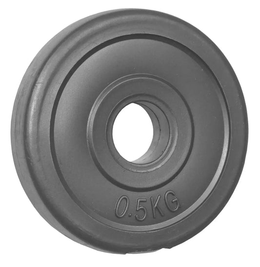 0,5 kg Hantelscheibe für Krafttraining, Fitness und Homegym – robustes Gewicht für Hantelstangen
