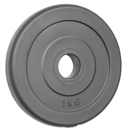 1 kg Hantelscheibe für Krafttraining und Homegym, robustes Fitness-Trainingsequipment