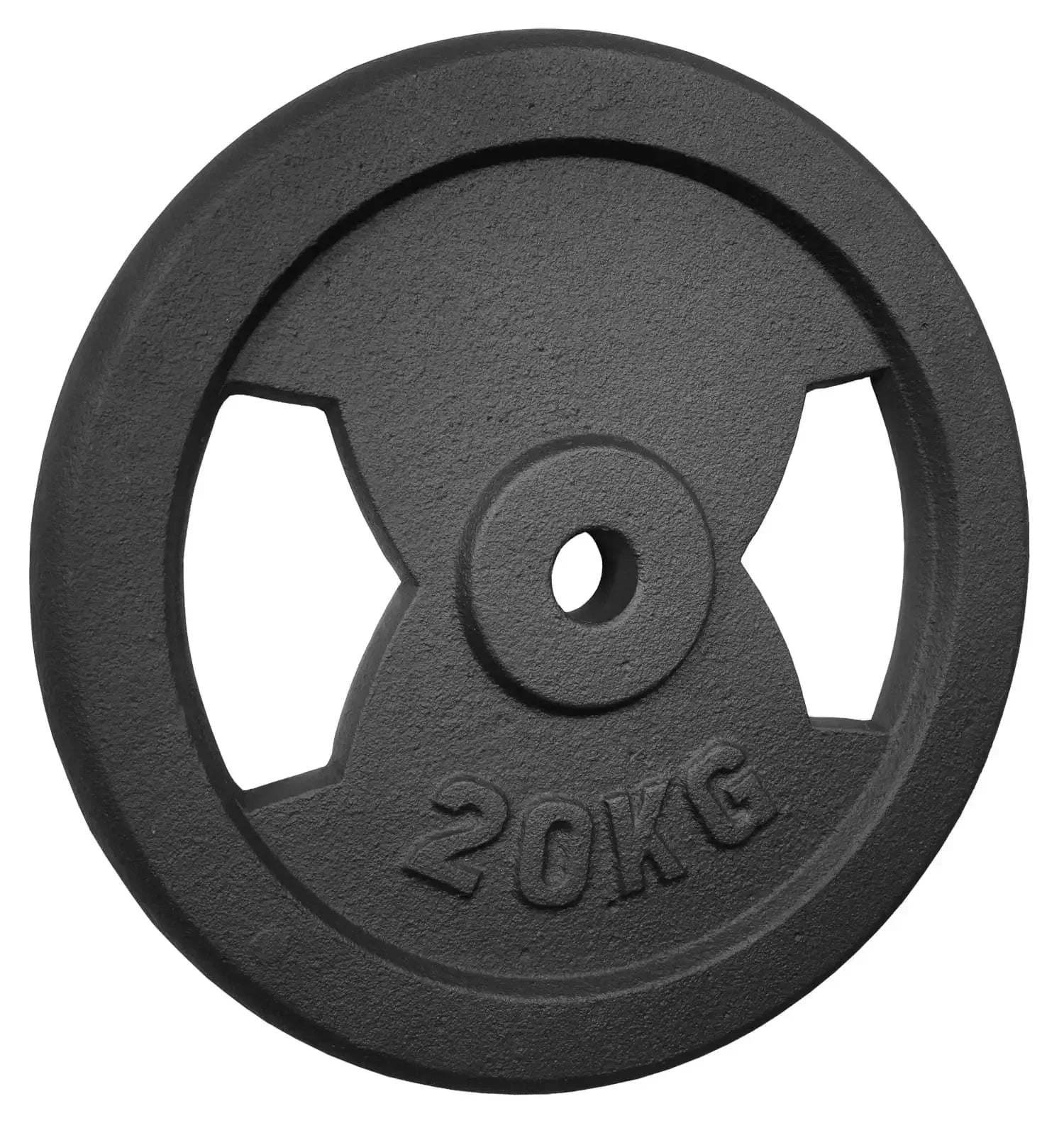 20 kg Hantelscheibe für Krafttraining, ideal für Homegym und Studio mit robustem Design