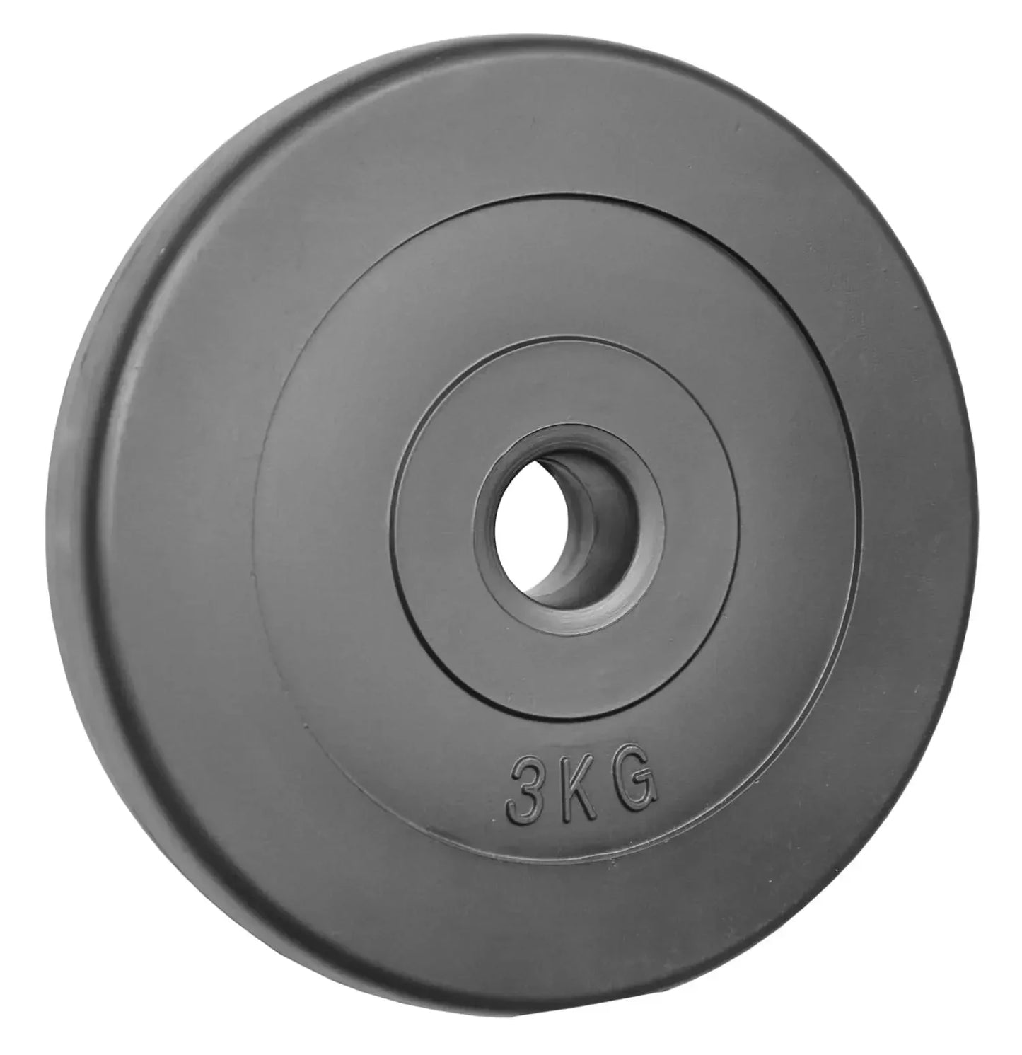 3 kg Hantelscheibe für Krafttraining, ideal für Homegym & Fitnessstudio, robust und rutschfest