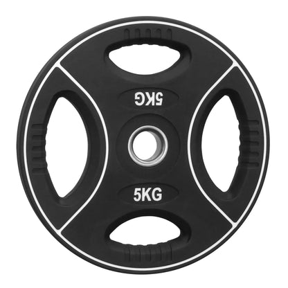 5KG Hantelscheibe mit Griffen für Krafttraining und Fitness