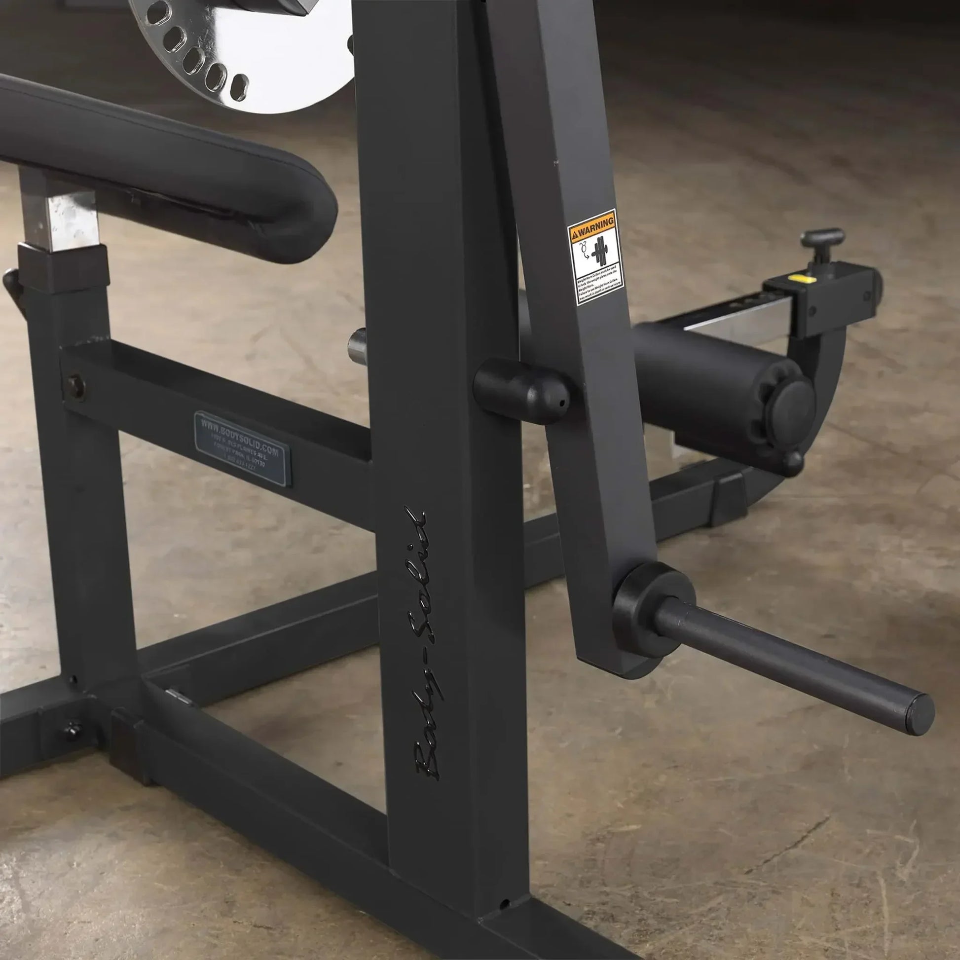 Body-Solid Kraftstation mit Hantelbank und Gewichtsscheiben für Homegym & Studio Training