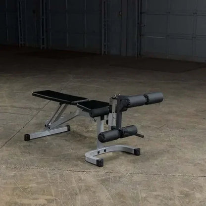 Hantelbank mit Bauchtrainer für Homegym – robustes Fitness-Kraftgerät für Krafttraining