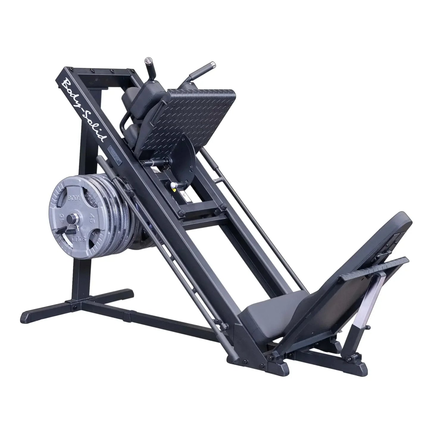 Body-Solid Beinpressmaschine für Homegym & Studio mit Gewichten, ideal für Krafttraining und Fitness