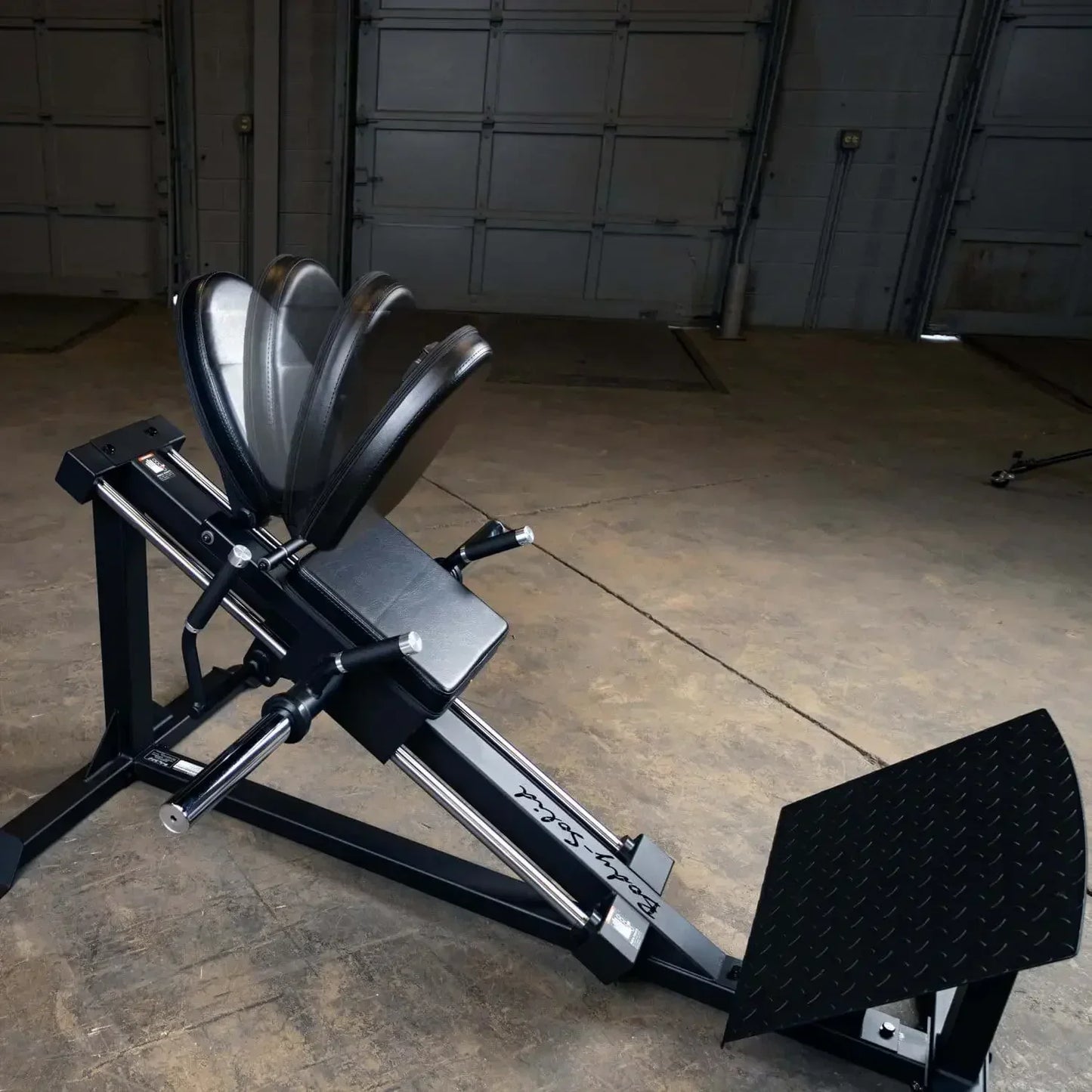 Body-Solid Beinpresse für Homegym & Studio – robustes Krafttrainingsequipment mit verstellbarer Rückenlehne