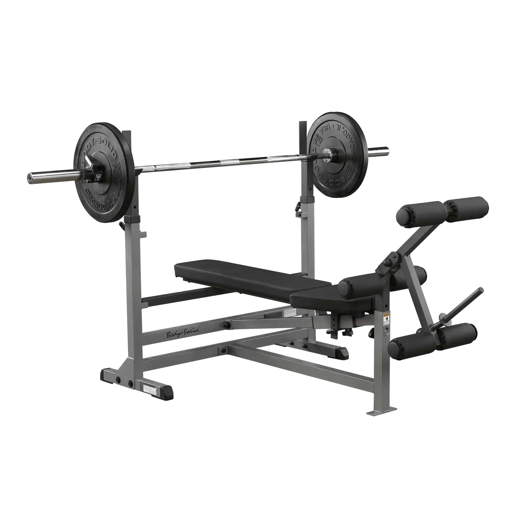 Hantelbank mit Squat Rack und Gewichten für Homegym & Krafttraining