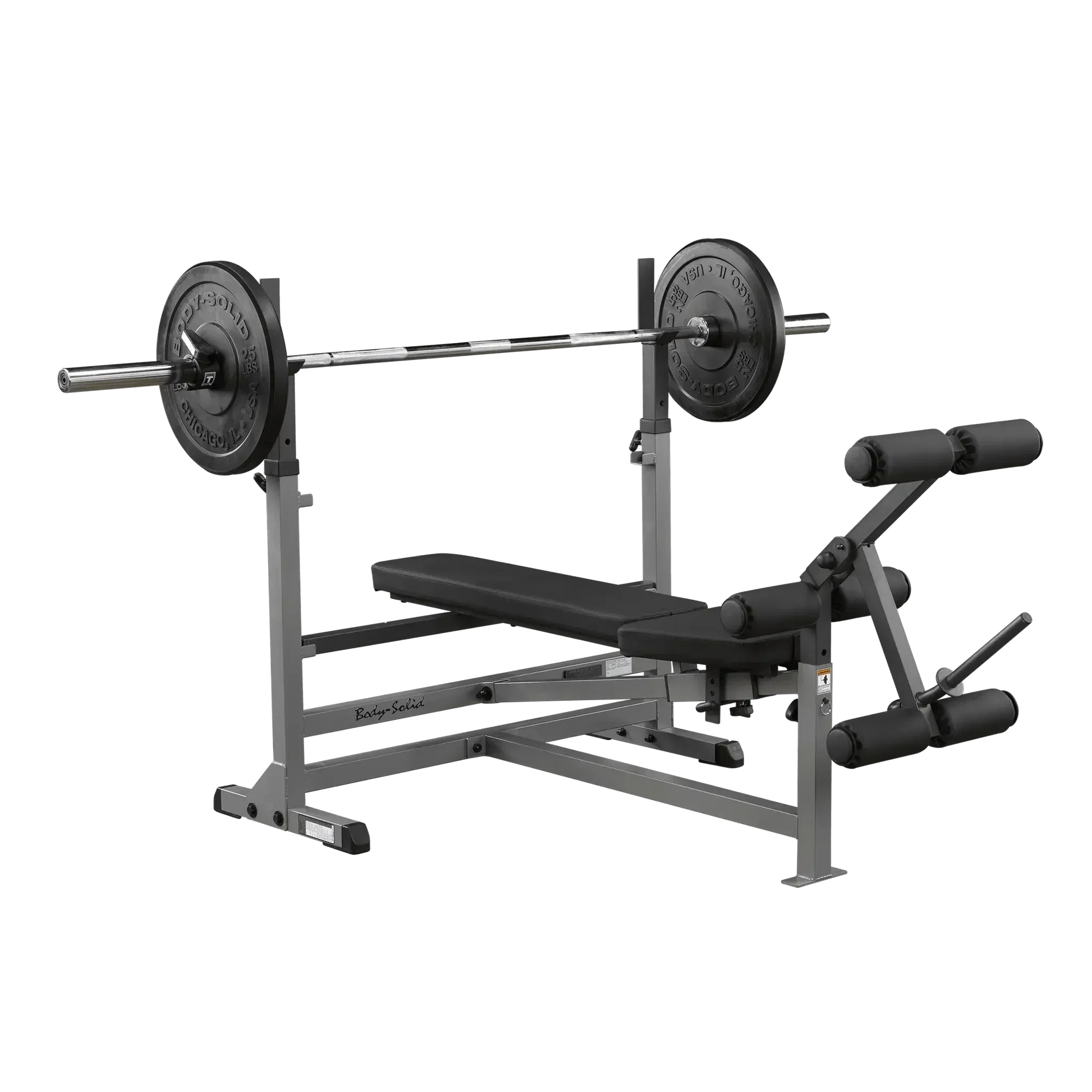 Hantelbank mit Squat Rack und Gewichten für Homegym & Krafttraining