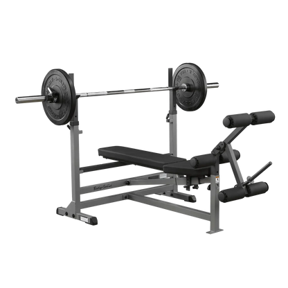 Hantelbank mit Squat Rack und Gewichten für Homegym & Krafttraining