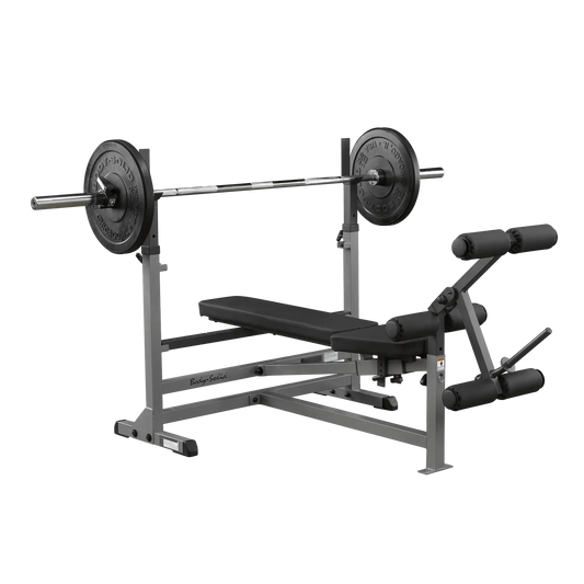 Hantelbank mit Squat Rack und Gewichten für Homegym & Krafttraining