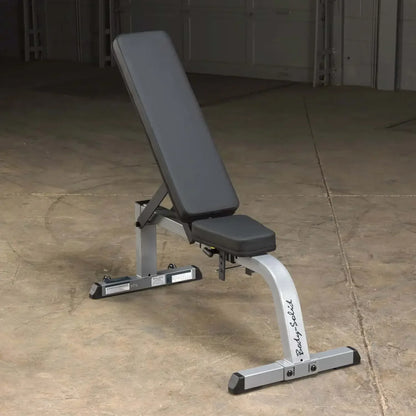 Body-Solid Hantelbank für Homegym und Studio, robustes Fitness-Kraftgerät mit verstellbarer Rückenlehne