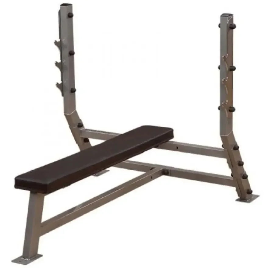 Hantelbank mit Ständern für Krafttraining im Homegym oder Studio