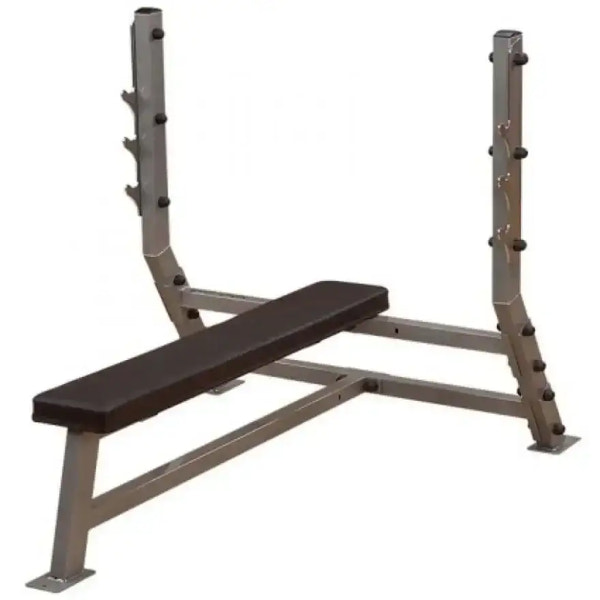 Hantelbank mit Ständern für Krafttraining im Homegym oder Studio
