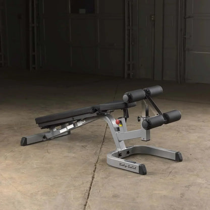 Body-Solid Hantelbank mit verstellbarer Rückenlehne für Homegym & Studio Training