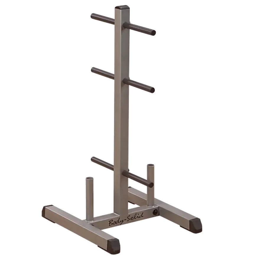 Hantelständer Body-Solid für Homegym & Studio – stabiler Hantelhalter mit mehreren Ablagen