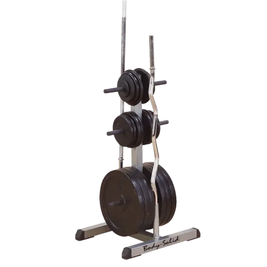 Body-Solid Hantelständer mit Gewichten und Kurzhanteln für Homegym & Studio