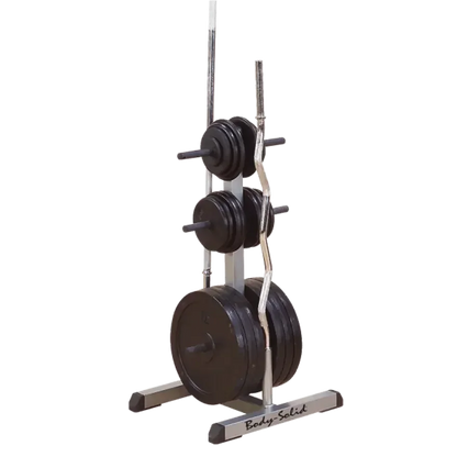 Body-Solid Hantelständer mit Gewichten und Kurzhanteln für Homegym & Studio