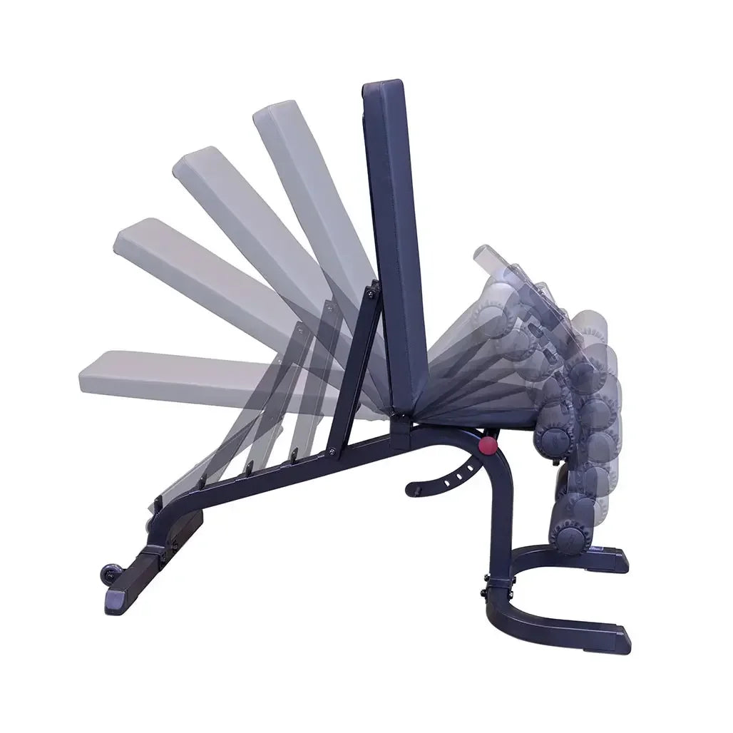 Verstellbare Hantelbank mit mehreren Neigungsstufen für Homegym & Studio-Training