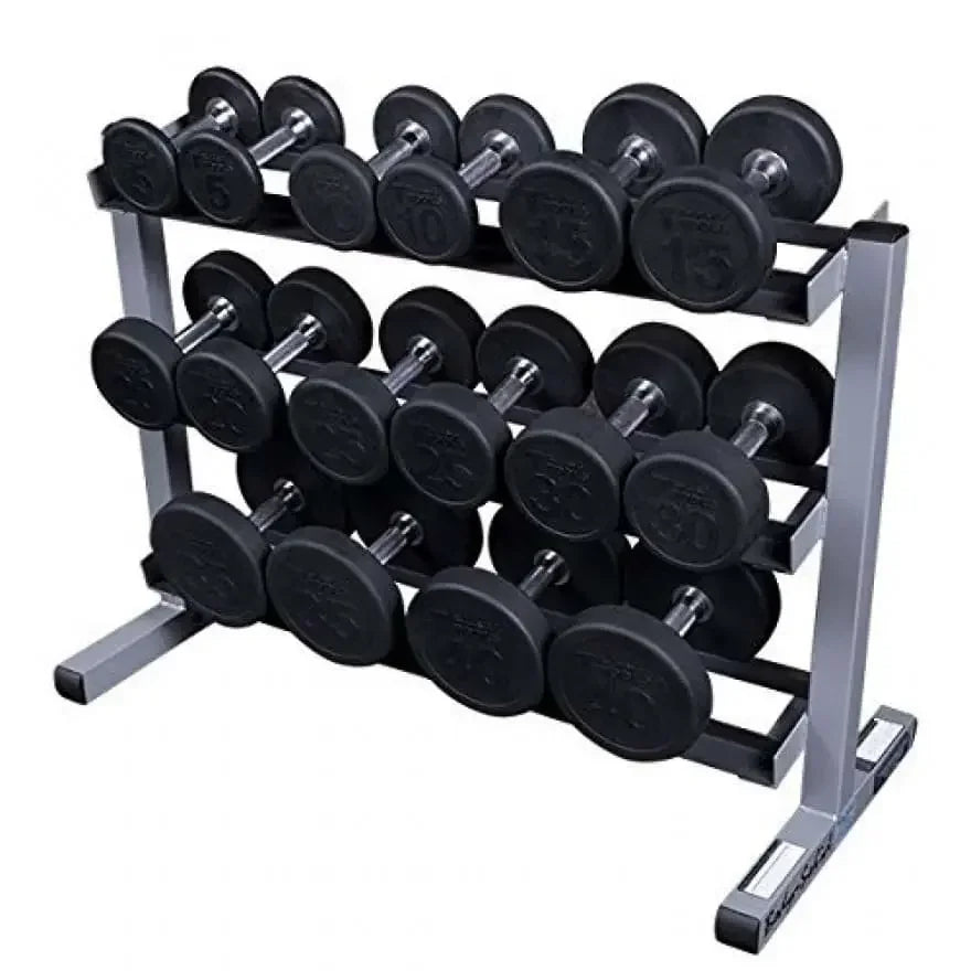 Hantelset mit Hantelständer für Homegym – 5 bis 30 kg, ideal für Krafttraining und Fitness