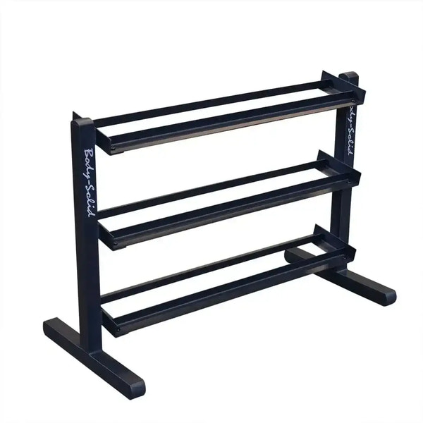 Body-Solid Hantelständer für Homegym – robustes Fitness-Kraftgerät mit 3 Ebenen