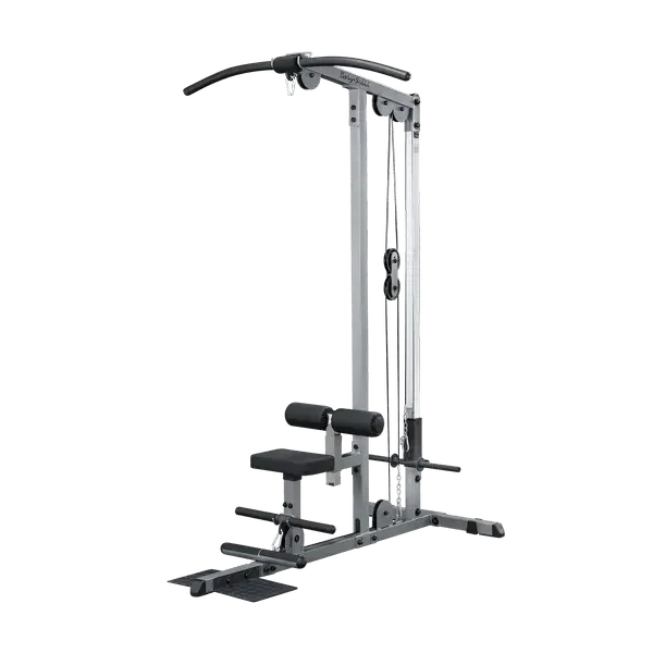 Kraftstation mit Kabelzug und Hantelbank für Homegym-Training