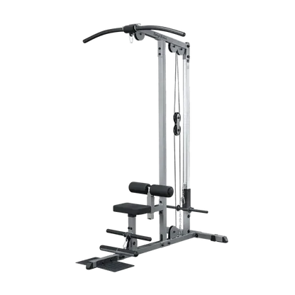 Kraftstation mit Kabelzug und Hantelbank für Homegym-Training