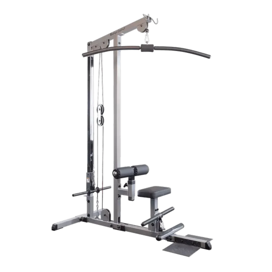 Kraftstation mit Kabelzug und Hantelbank für Homegym-Training