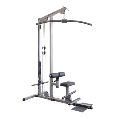 Kraftstation mit Kabelzug und Hantelbank für Homegym-Training