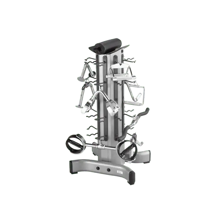 Steelflex Griffständer CAS-458 Griff-Rack für Kabelzuggriffe, Frontalansicht