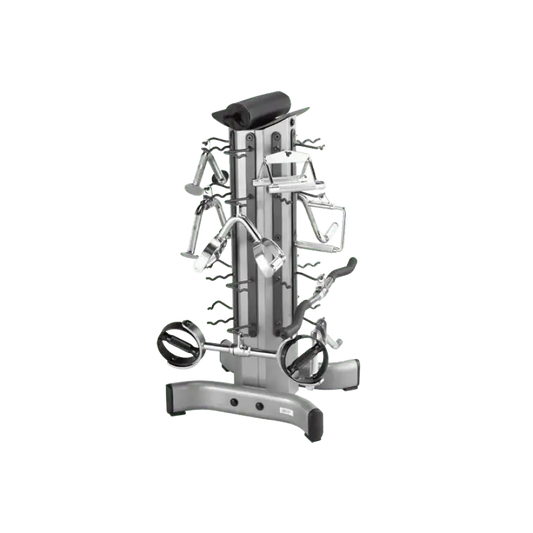 Steelflex Griffständer CAS-458 Griff-Rack für Kabelzuggriffe, Frontalansicht