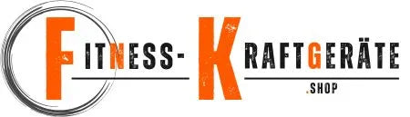 Fitness-Kraftgeräte Shop Logo mit orangen Buchstaben F und K, ideal für Homegym & Studio Equipment