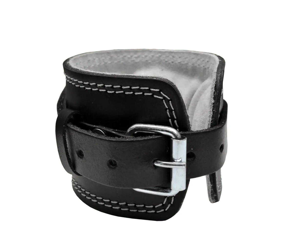 Power-Xtreme AS-2L Fußmanschette mit Dornverschluss, Leder