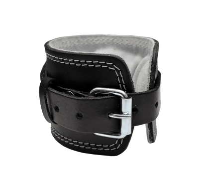 Power-Xtreme AS-2L Fußmanschette mit Dornverschluss, Leder