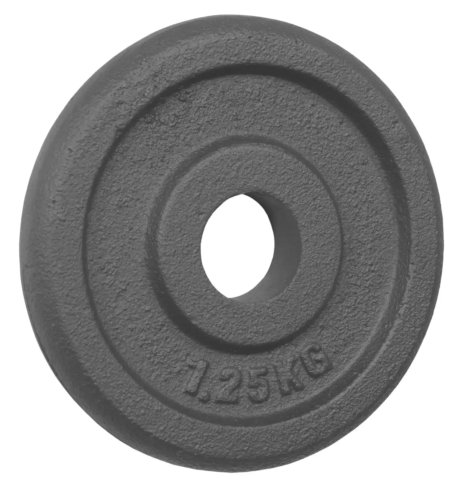 1,25 kg Hantelscheibe aus Gusseisen für Krafttraining und Fitness