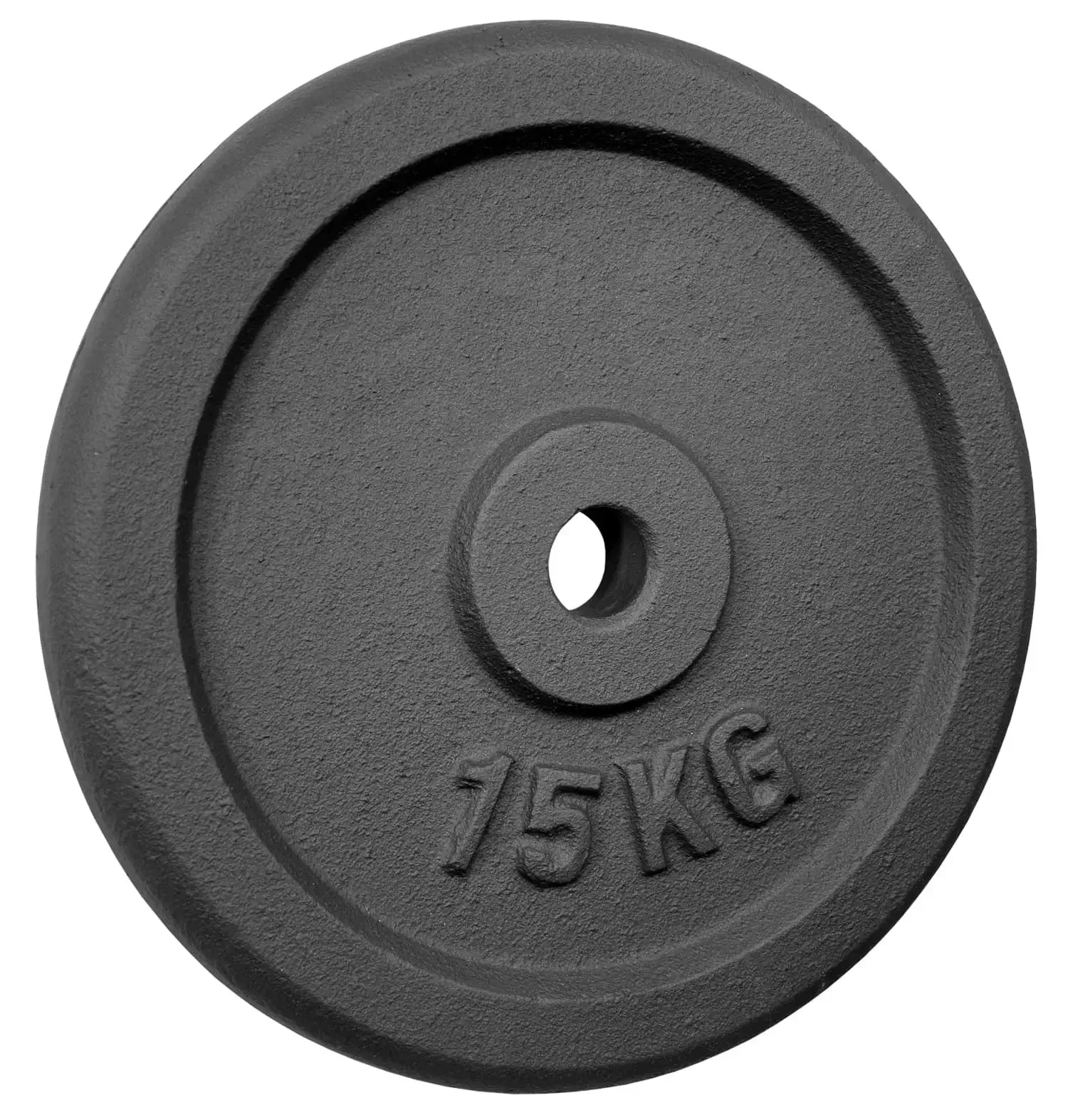 15 kg Hantelscheibe für Krafttraining, robustes Fitness-Equipment für Homegym & Studio