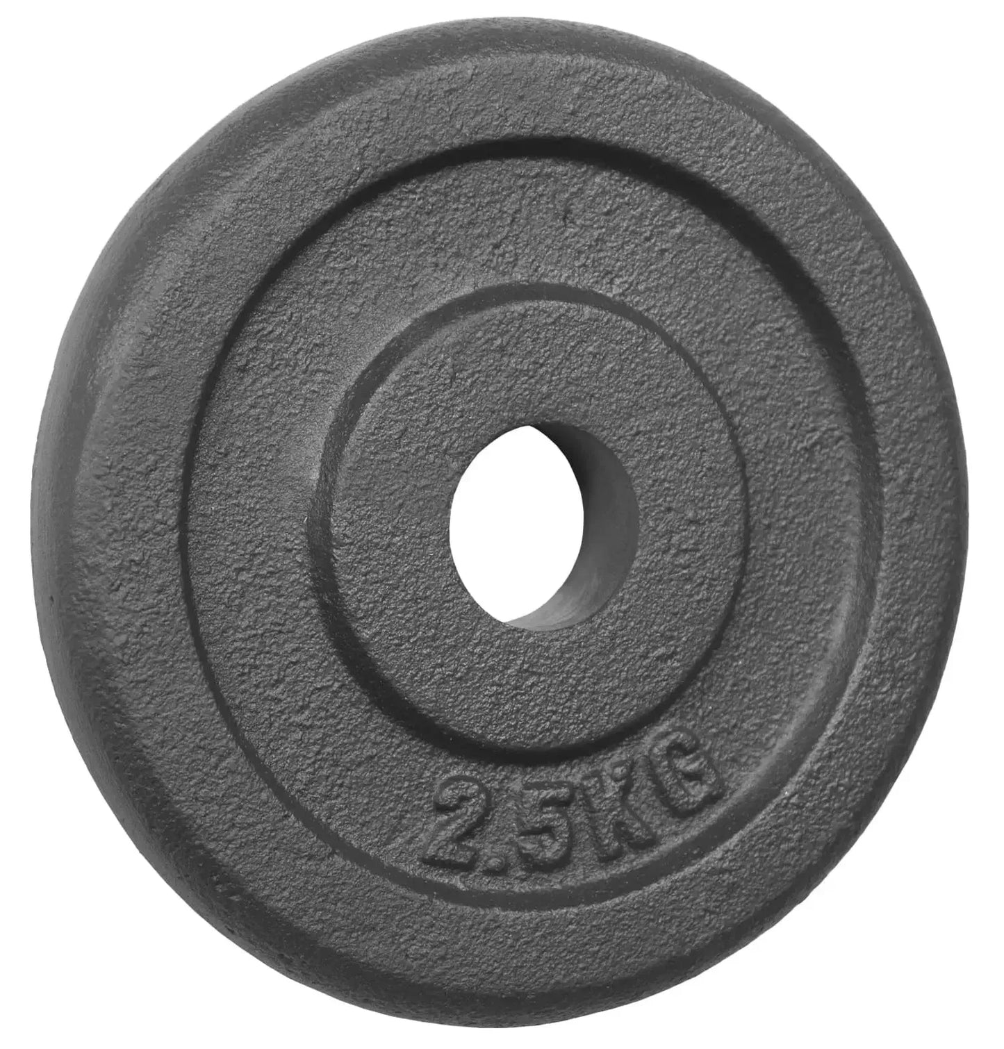 2,5 kg Hantelscheibe aus Gusseisen für Krafttraining und Homegym