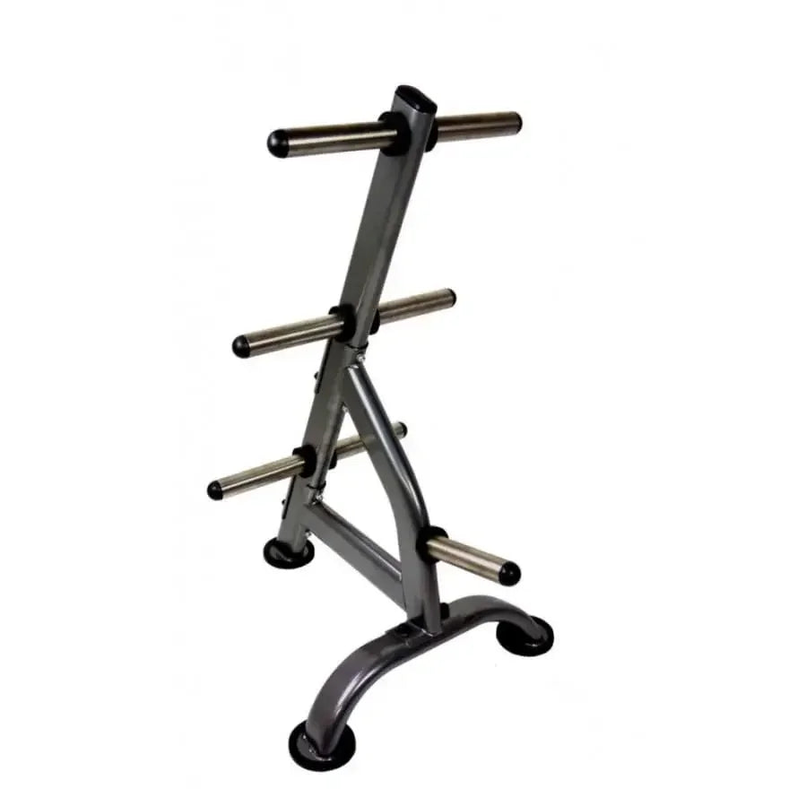 Hantelständer für Homegym – stabiler A-Frame Hantelhalter mit mehreren Ablagen für Krafttraining