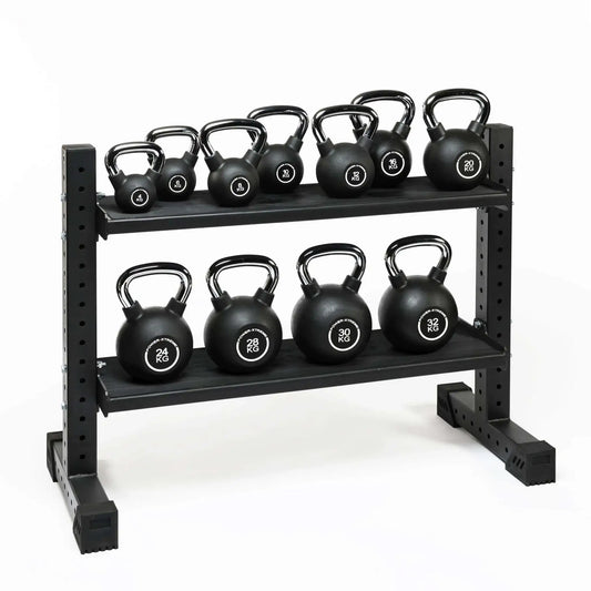 PVC-Kettlebell mit Chromgriff Power-Xtreme