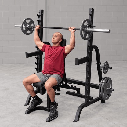 Body-Solid Multi-Press-Rack GPR-370B Black Edition – Ansicht 5