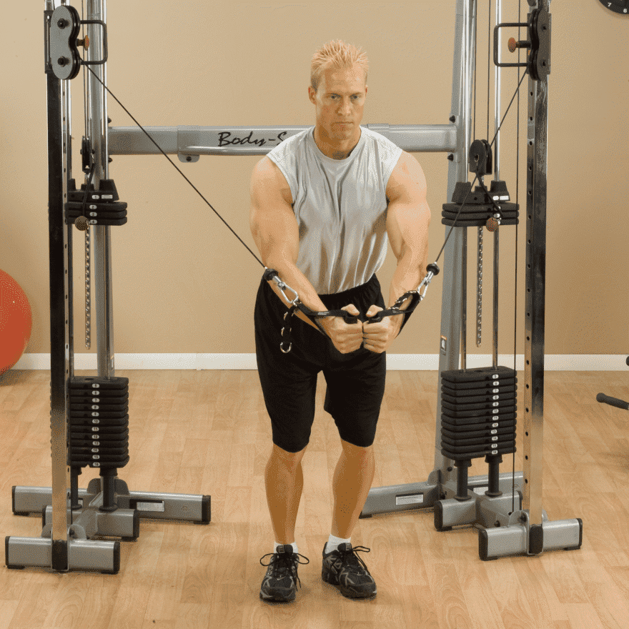 Body-Solid Einhandgriff verstellbar für den Kabelzug NB-59 – Ansicht 3