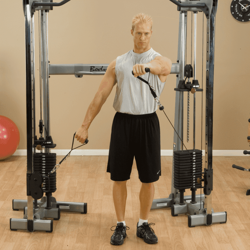 Body-Solid Einhandgriff verstellbar für den Kabelzug NB-59 – Ansicht 2