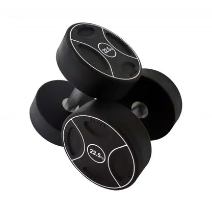 PU Hantel-Satz | 2,5Kg - 60Kg | PU Kompakt-Hanteln | 2,5Kg Abstufung |