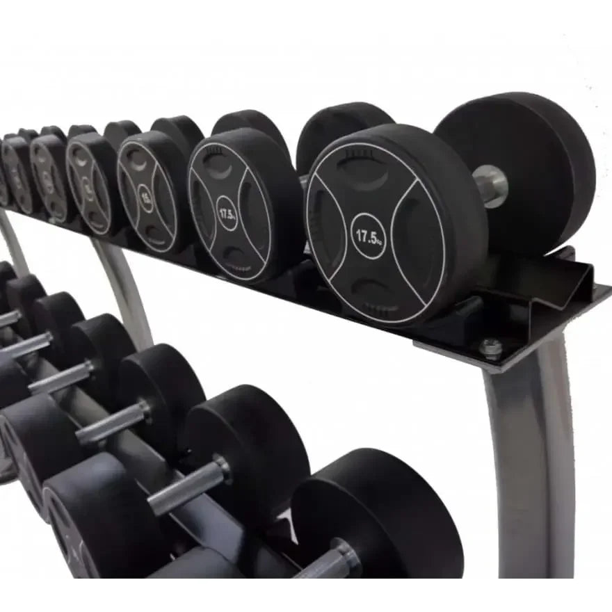 PU Hantel-Satz | 2,5Kg - 60Kg | PU Kompakt-Hanteln | 2,5Kg Abstufung |