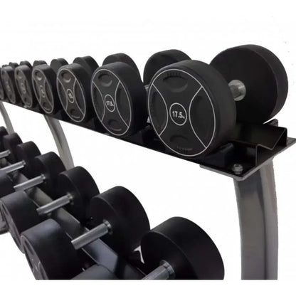PU Hantel-Satz | 2,5Kg - 60Kg | PU Kompakt-Hanteln | 2,5Kg Abstufung |